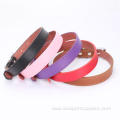 Eco-friendly Colorful High Quality Luxury Leather Dog Collar